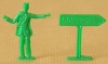 Cycliste miniature Café de Paris - detail